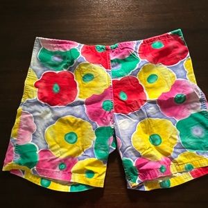 Original Jams Shorts Bright Floral Vintage M